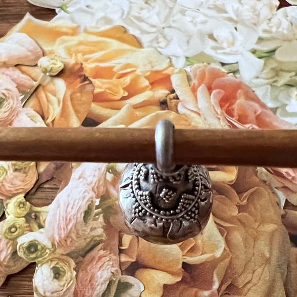 Silver and Brass Harmony Ball Pendant - Picture 2 of 6